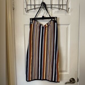 Sunday Best Striped Mini Dress - Multicolor